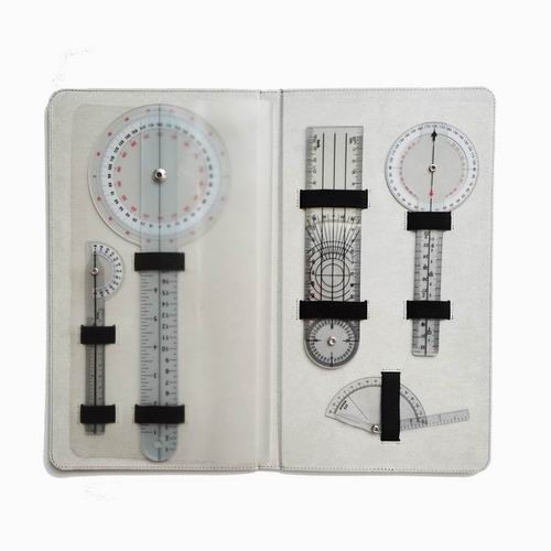 5 pcs Set Plastic Goniometer