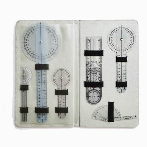 6 pcs Set Plastic Goniometer 