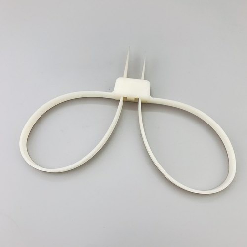10*710mm Disposable Heavy Duty Nylon Double Handcuffs Cable Zip Ties 