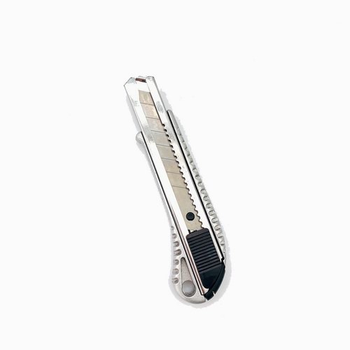 Zinc Alloy Auto Retractable Safety Cutter Utility Knife