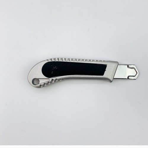 Zinc Alloy Auto Retractable Safety Cutter Utility Knife